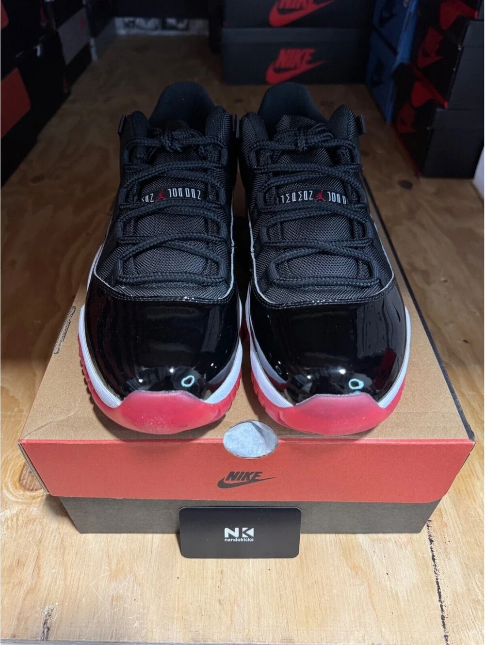 Air Jordan 11 Retro Low 'Bred' FV5104-006 Multi MEN SIZE 11.5